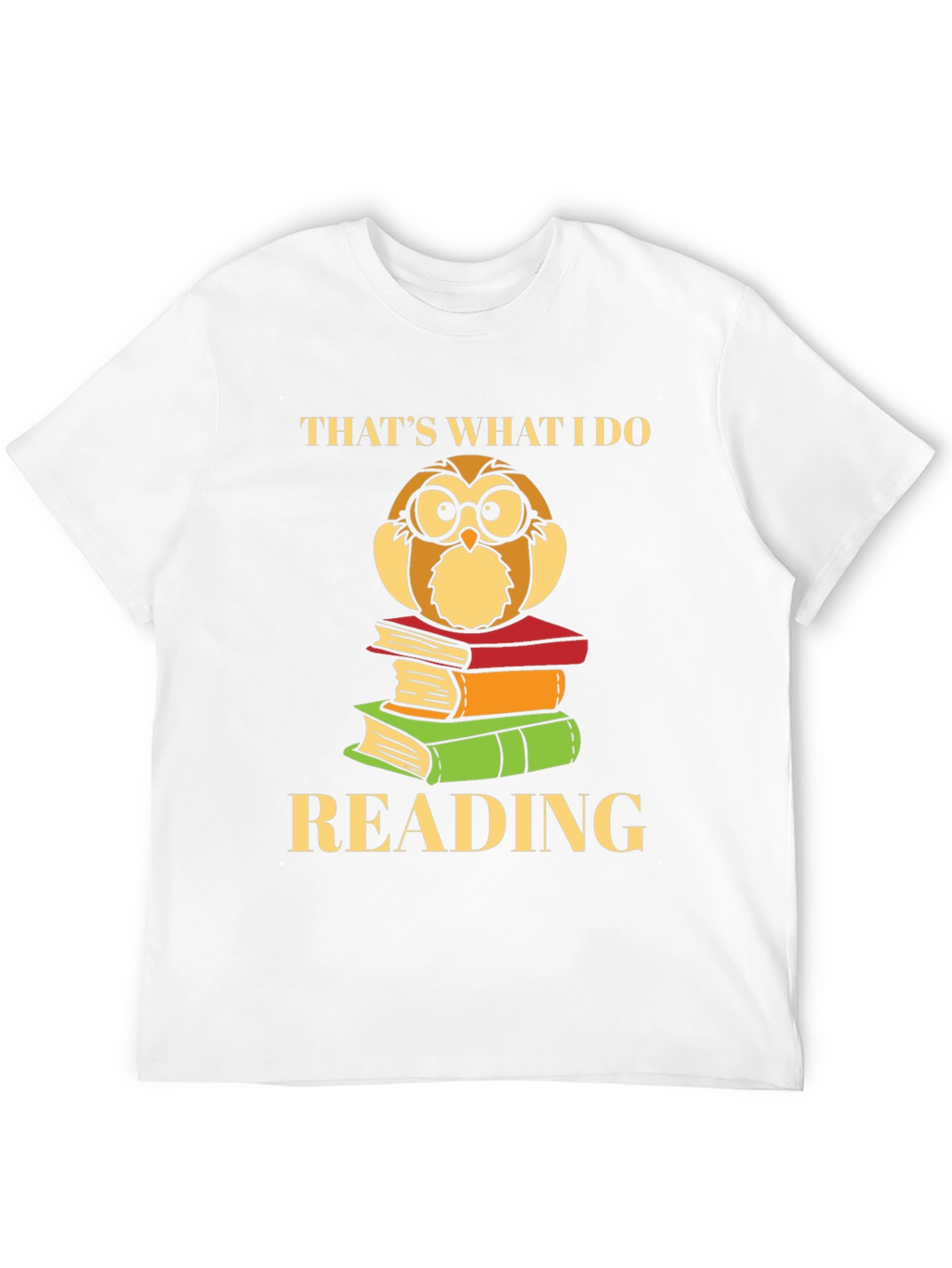 Bookworm Owl Reading T-Shirt