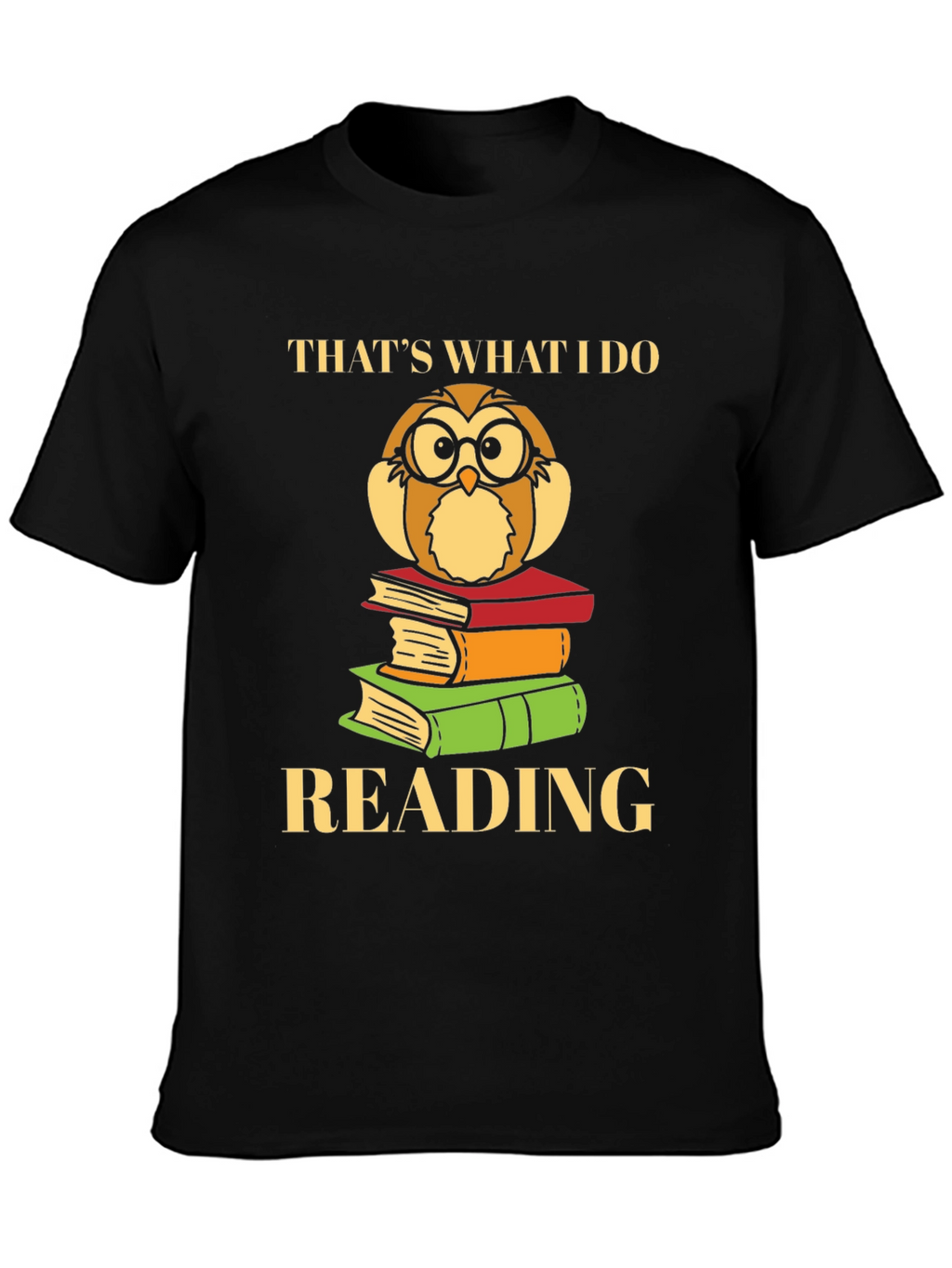 Bookworm Owl Reading T-Shirt