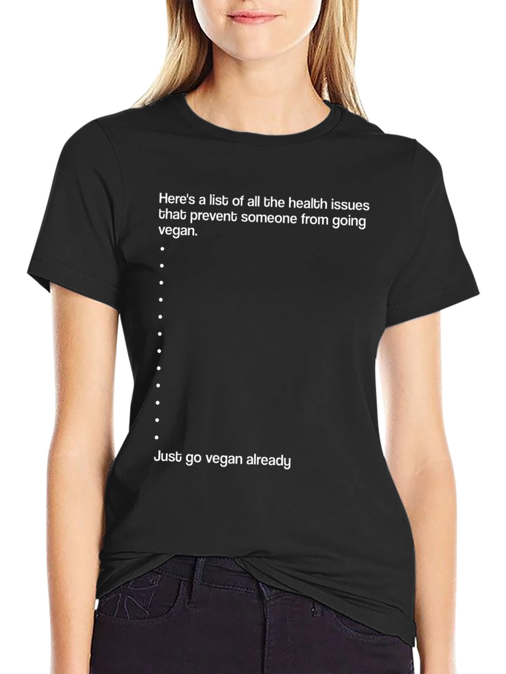 Vegan List Funny T-Shirt