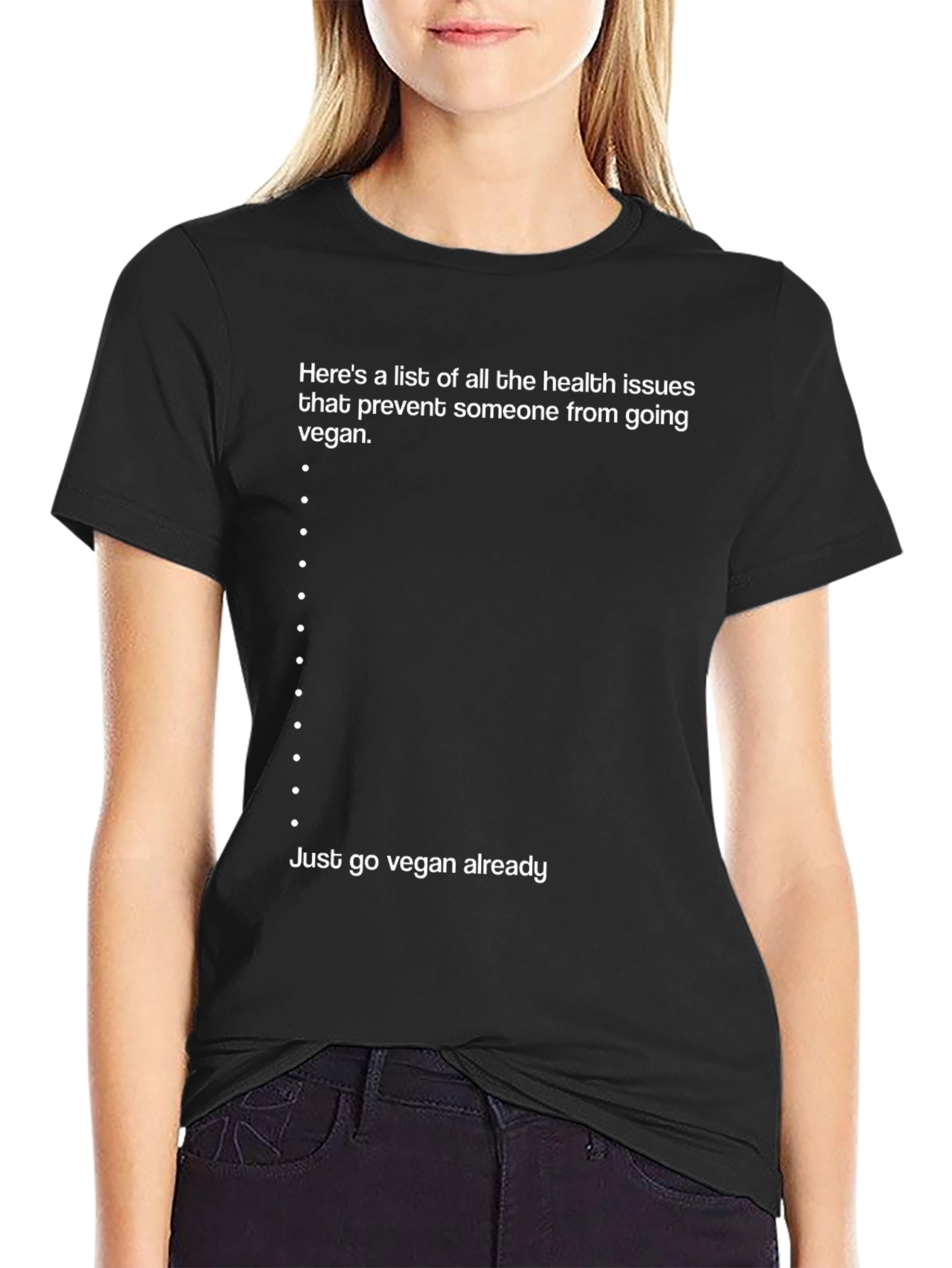 Vegan List Funny T-Shirt