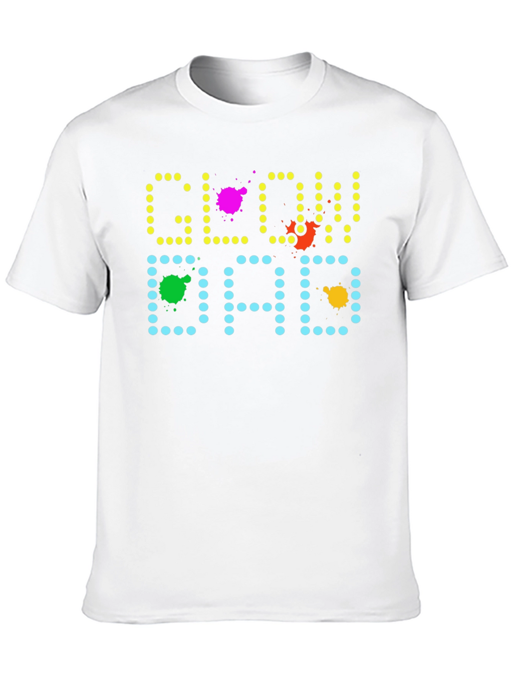 Glow Dad Graphic T-Shirt - Fun Fathers Day Tee