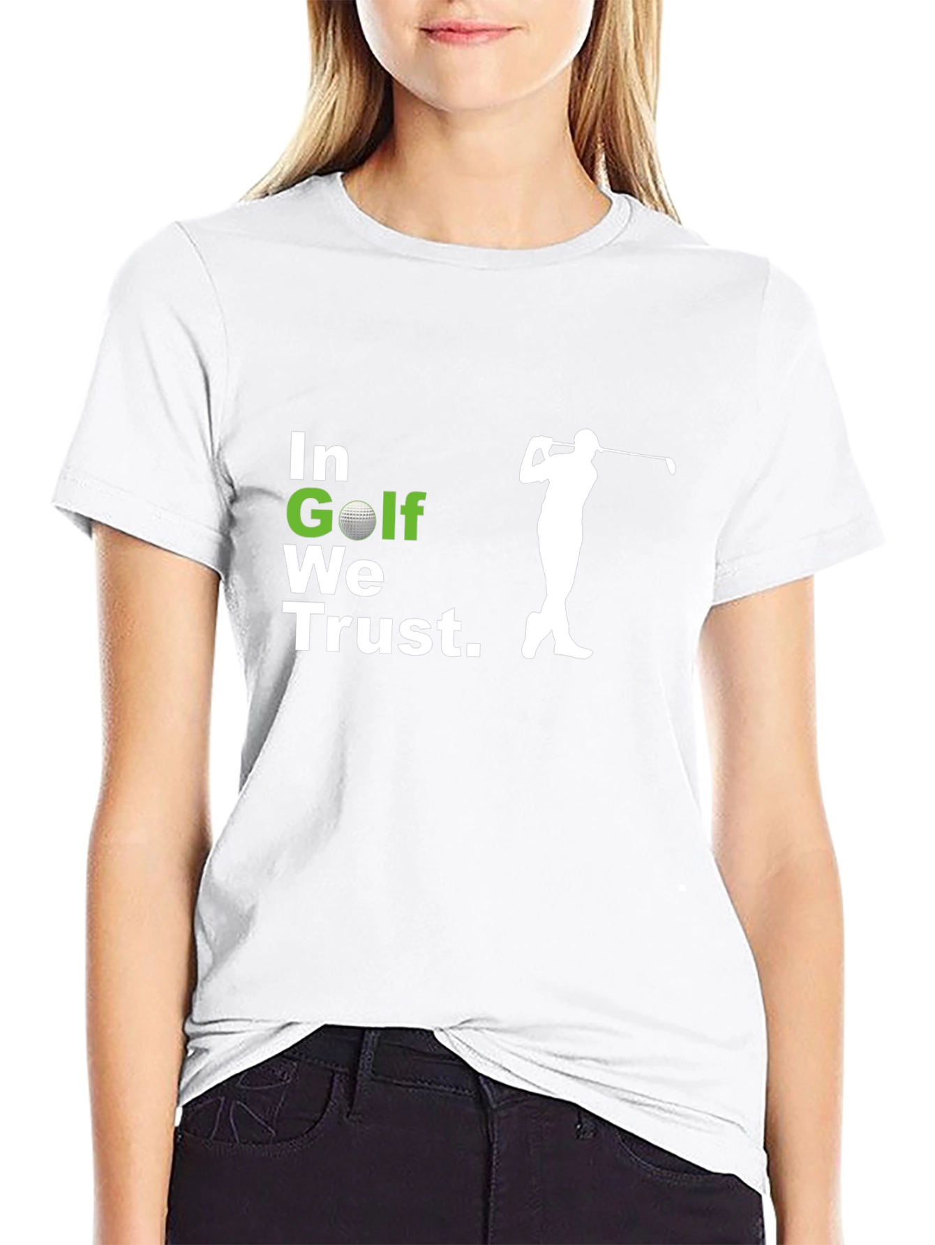 In Golf We Trust T-Shirt - Golf Lovers Tee