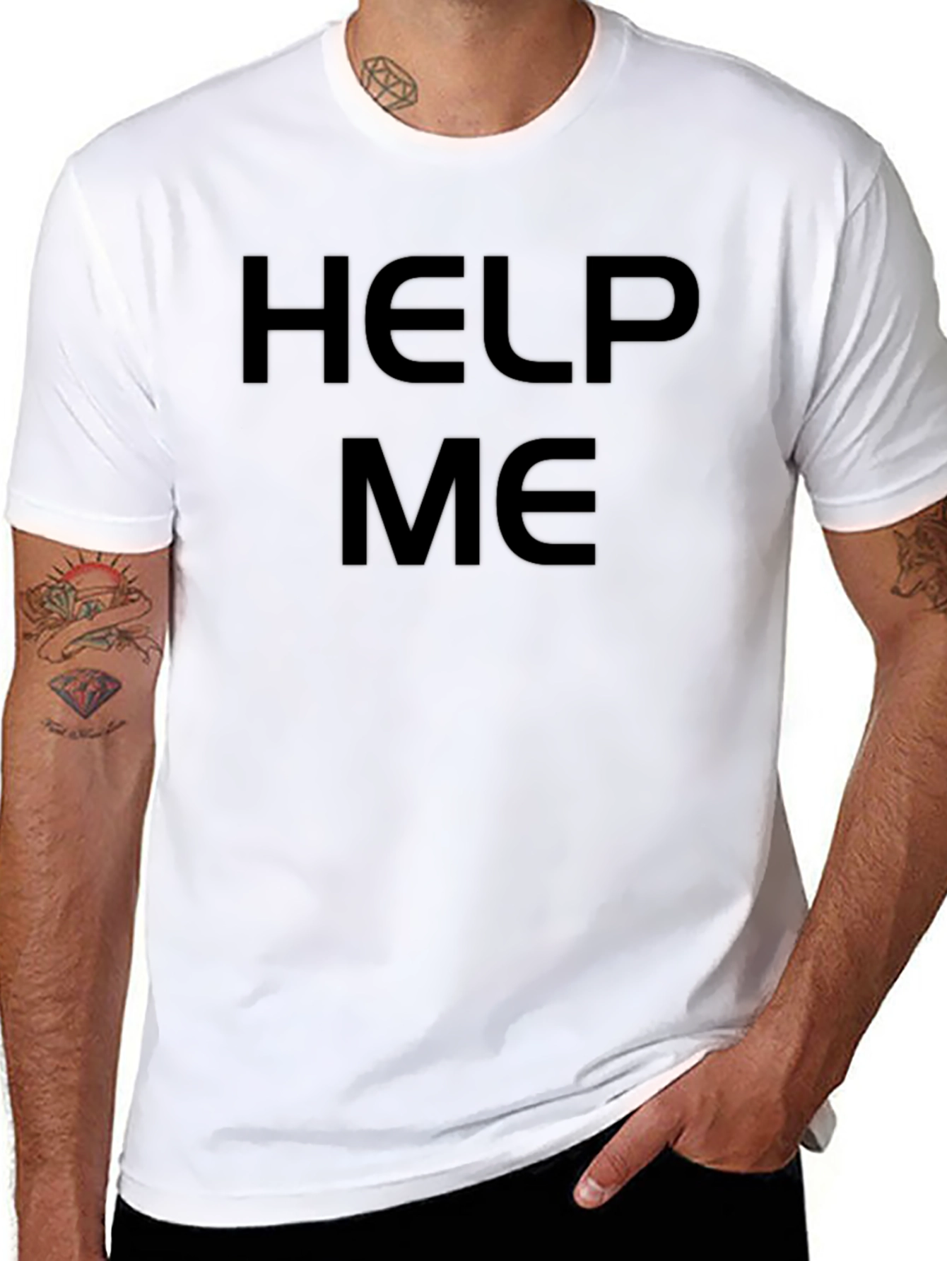 Help Me Graphic T-Shirt