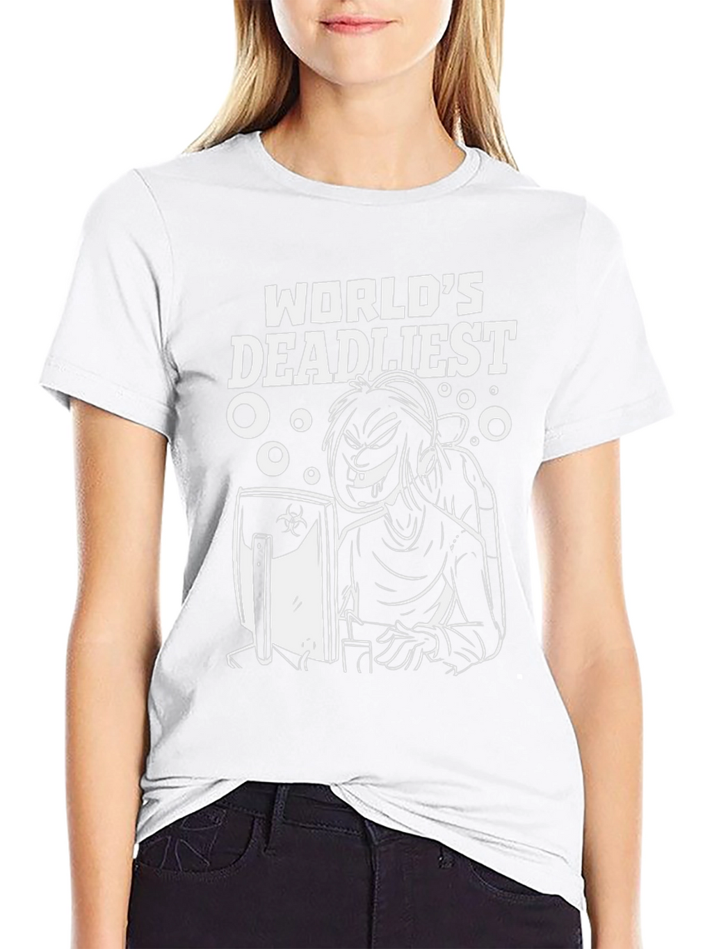Worlds Deadliest Gamer Black T-Shirt