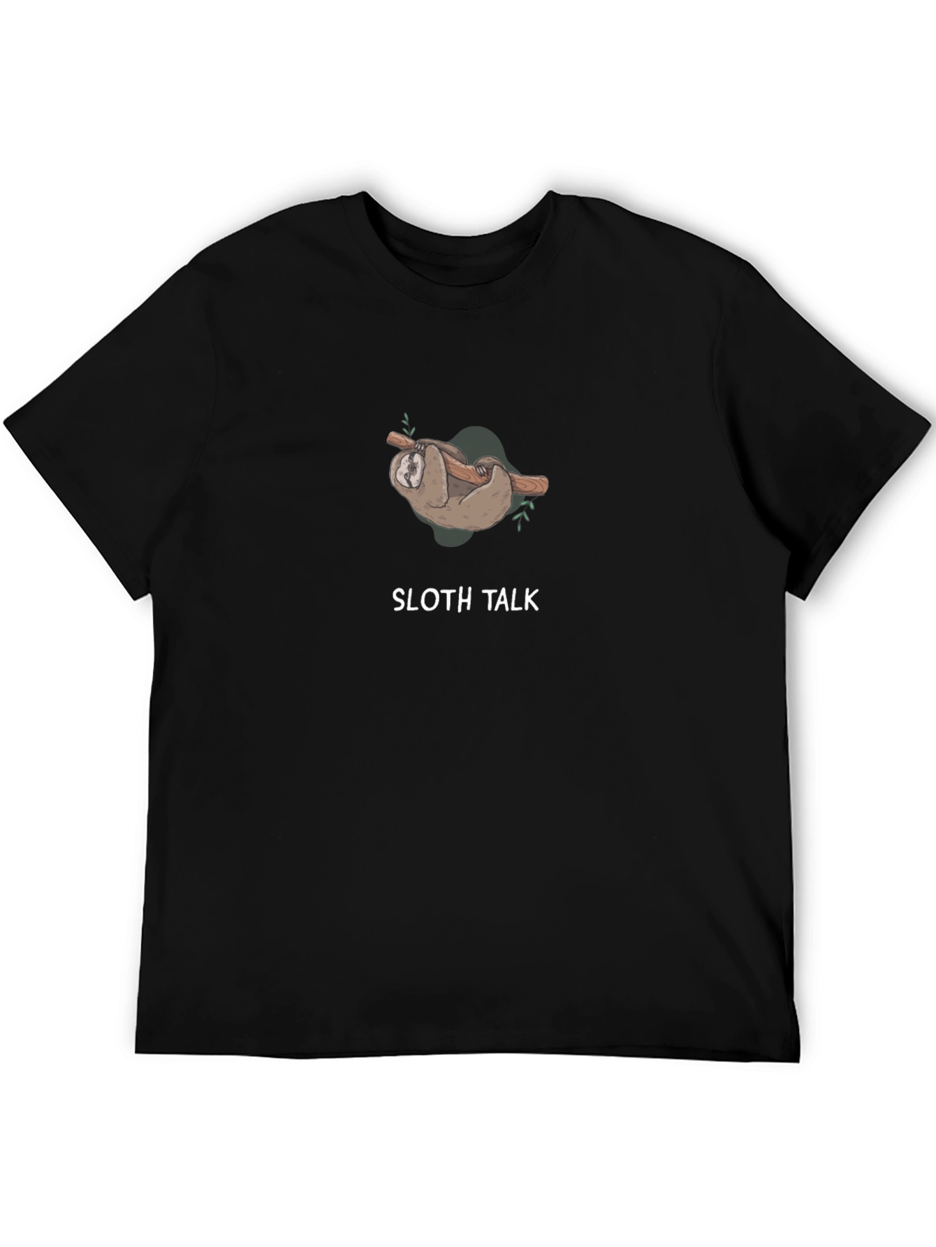 Sloth Talk Graphic Tee - Relaxed Fit