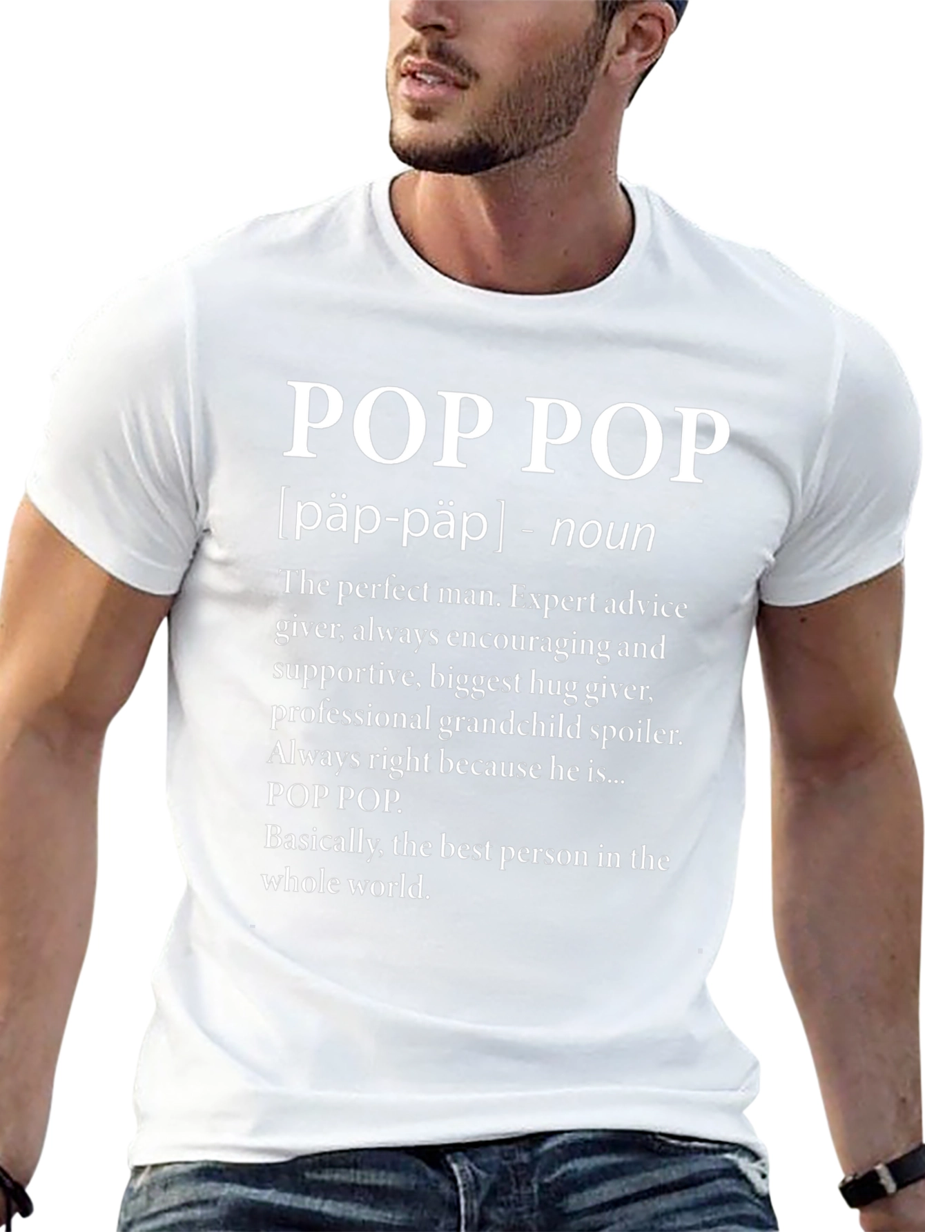 Pop Pop Definition Graphic T-Shirt