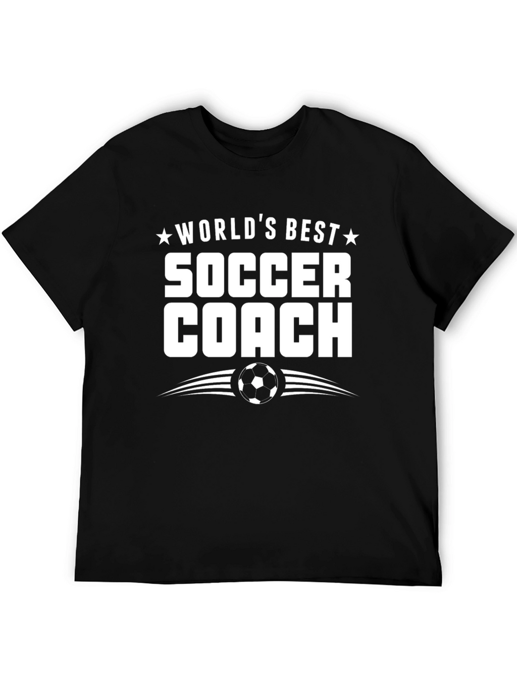 Worlds Best Soccer Coach T-Shirt - Perfect Gift