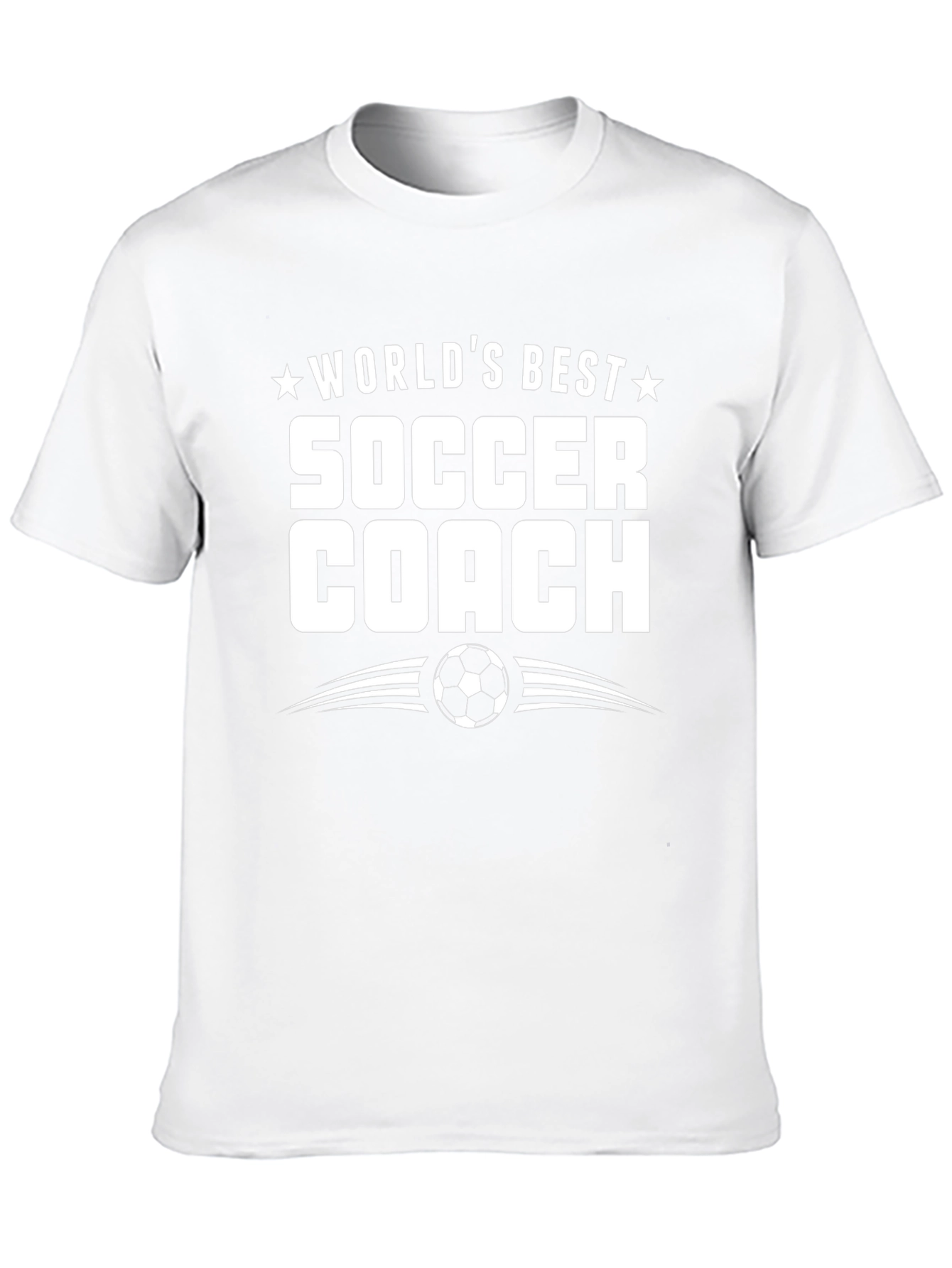Worlds Best Soccer Coach T-Shirt - Perfect Gift