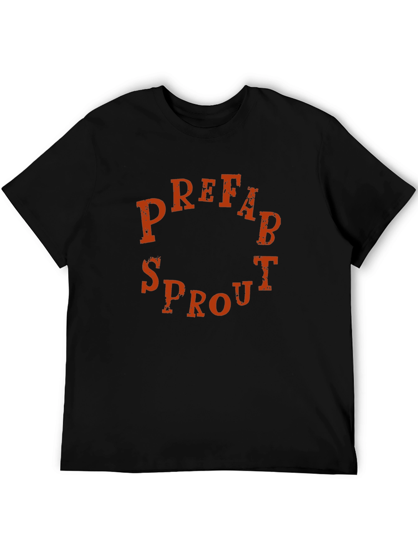 Prefab Sprout Band T-Shirt - Black Cotton Tee