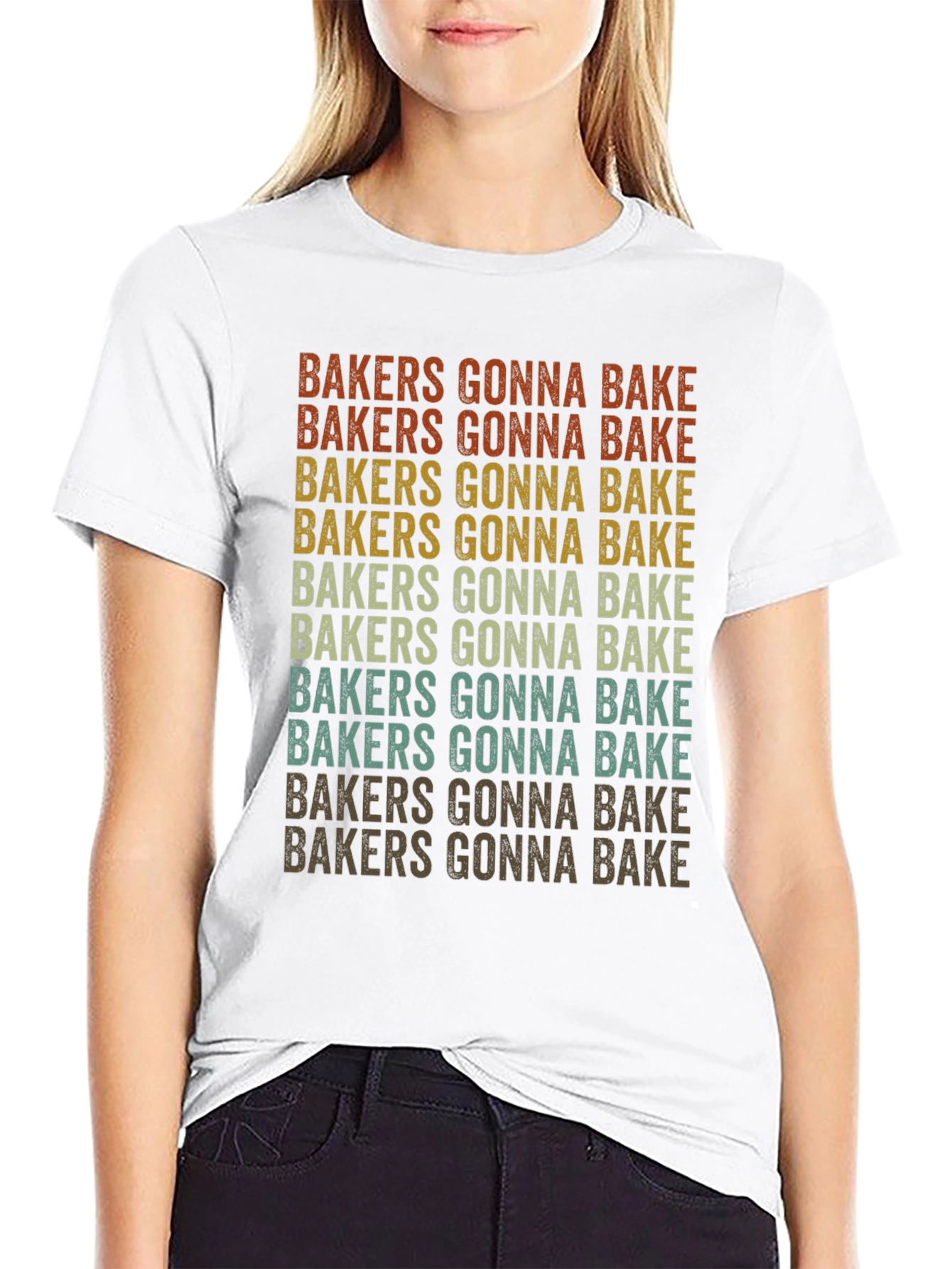 Bakers Gonna Bake Retro Graphic Tee