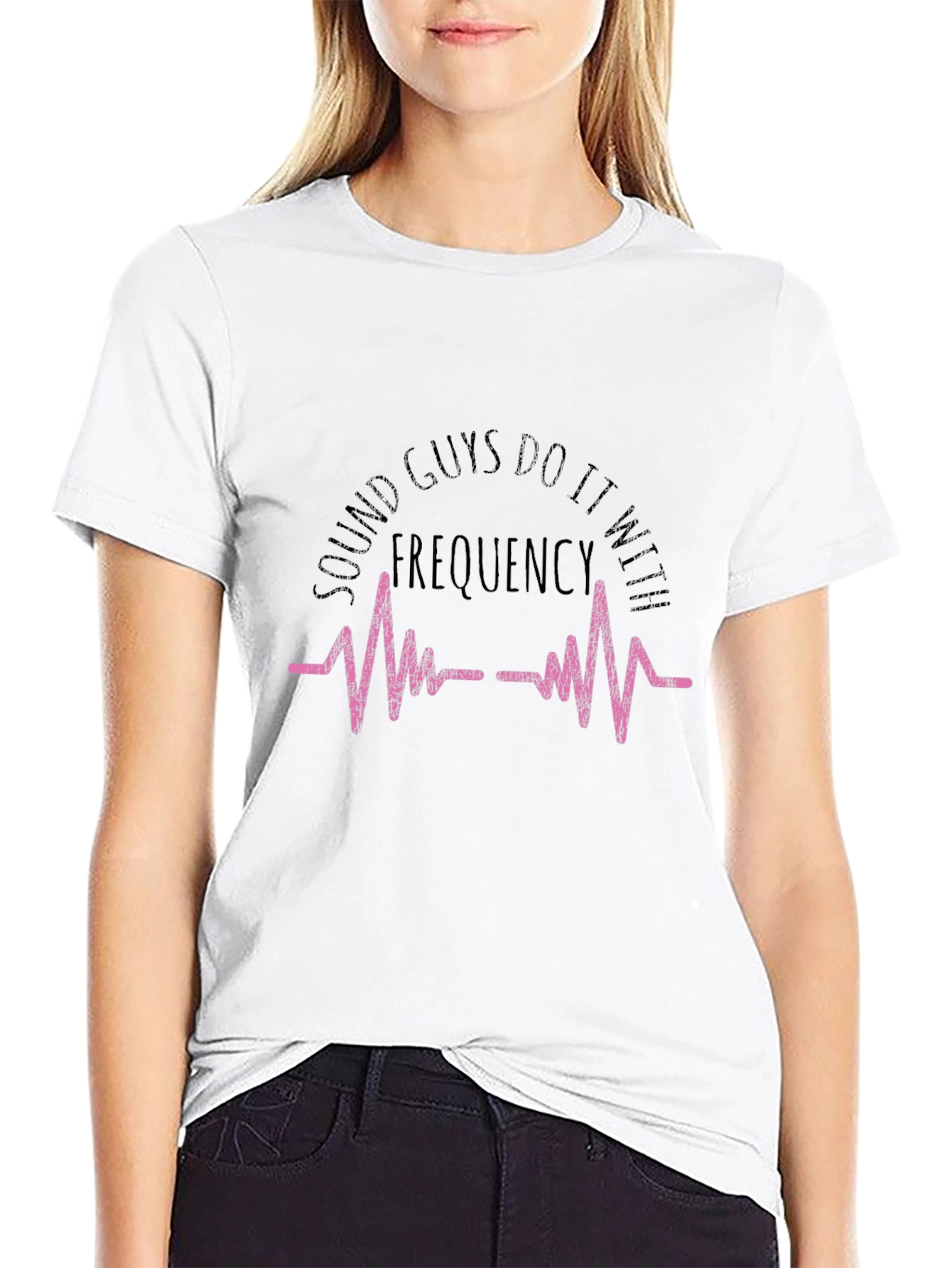 Sound Guys Frequency Black T-Shirt