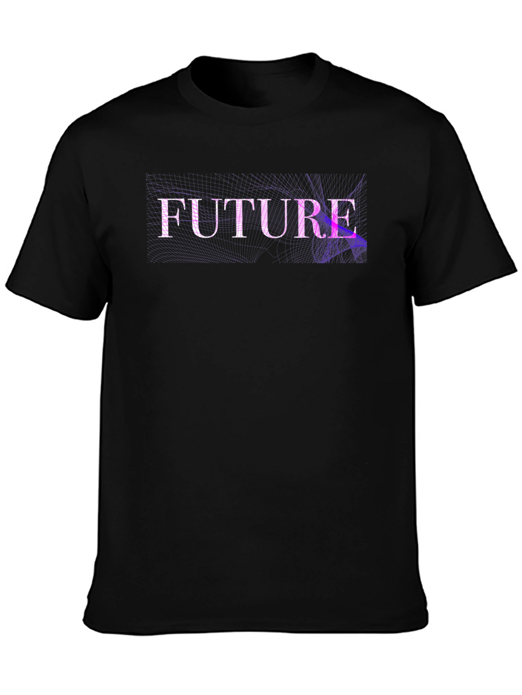 Future Graphic T-Shirt - Black
