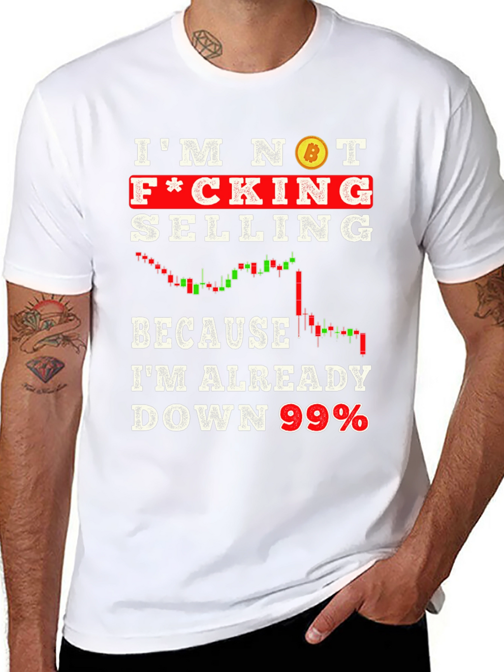 Im Not Selling Down 99% Crypto T-Shirt