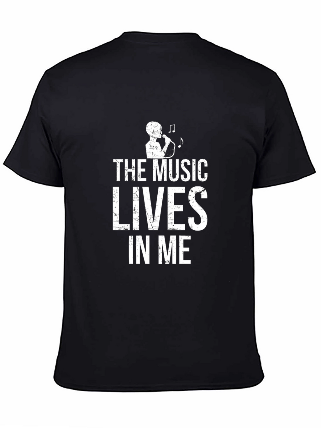 The Music Lives In Me Graphic T-Shirt