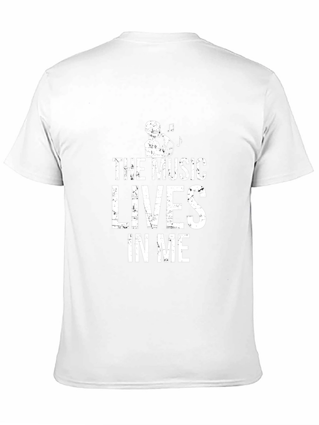 The Music Lives In Me Graphic T-Shirt