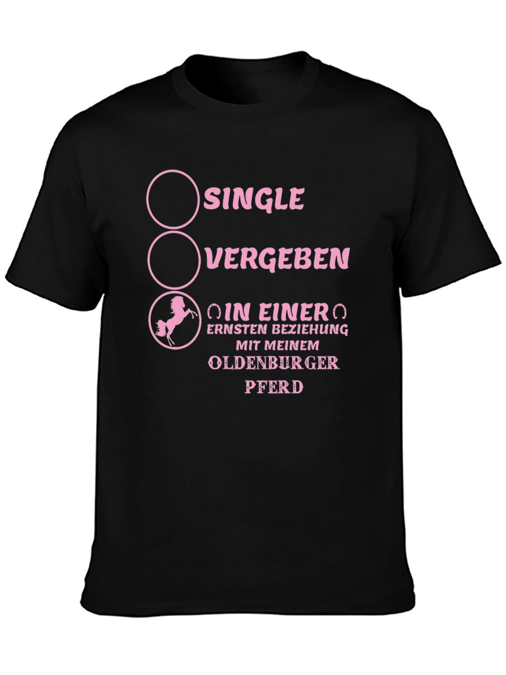 Horse Lover T-Shirt - Single Taken Horse