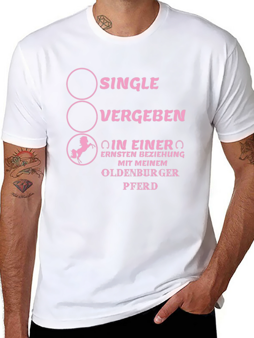 Horse Lover T-Shirt - Single Taken Horse