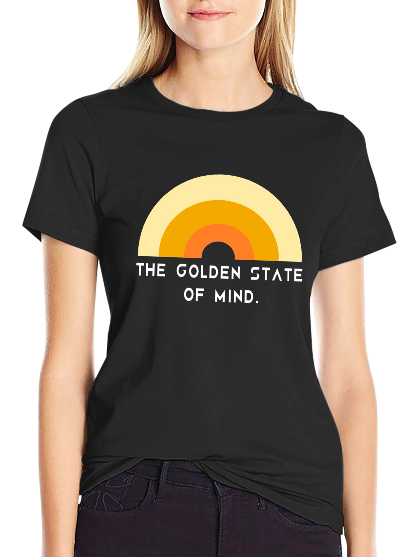 Golden State Mind T-Shirt - Retro California Vibes