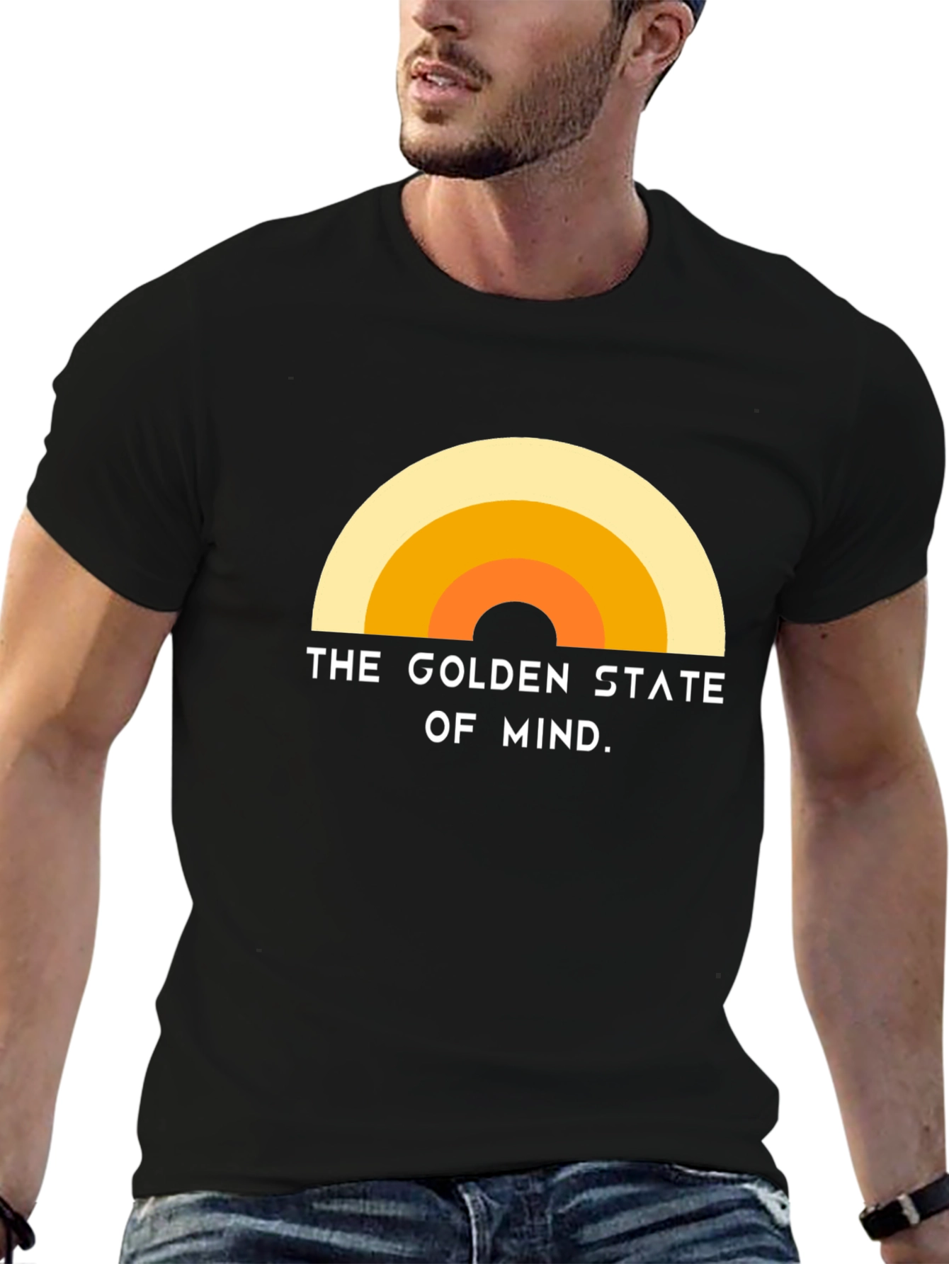 Golden State Mind T-Shirt - Retro California Vibes