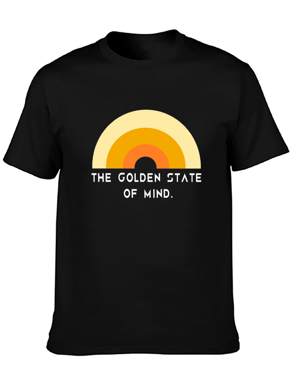 Golden State Mind T-Shirt - Retro California Vibes