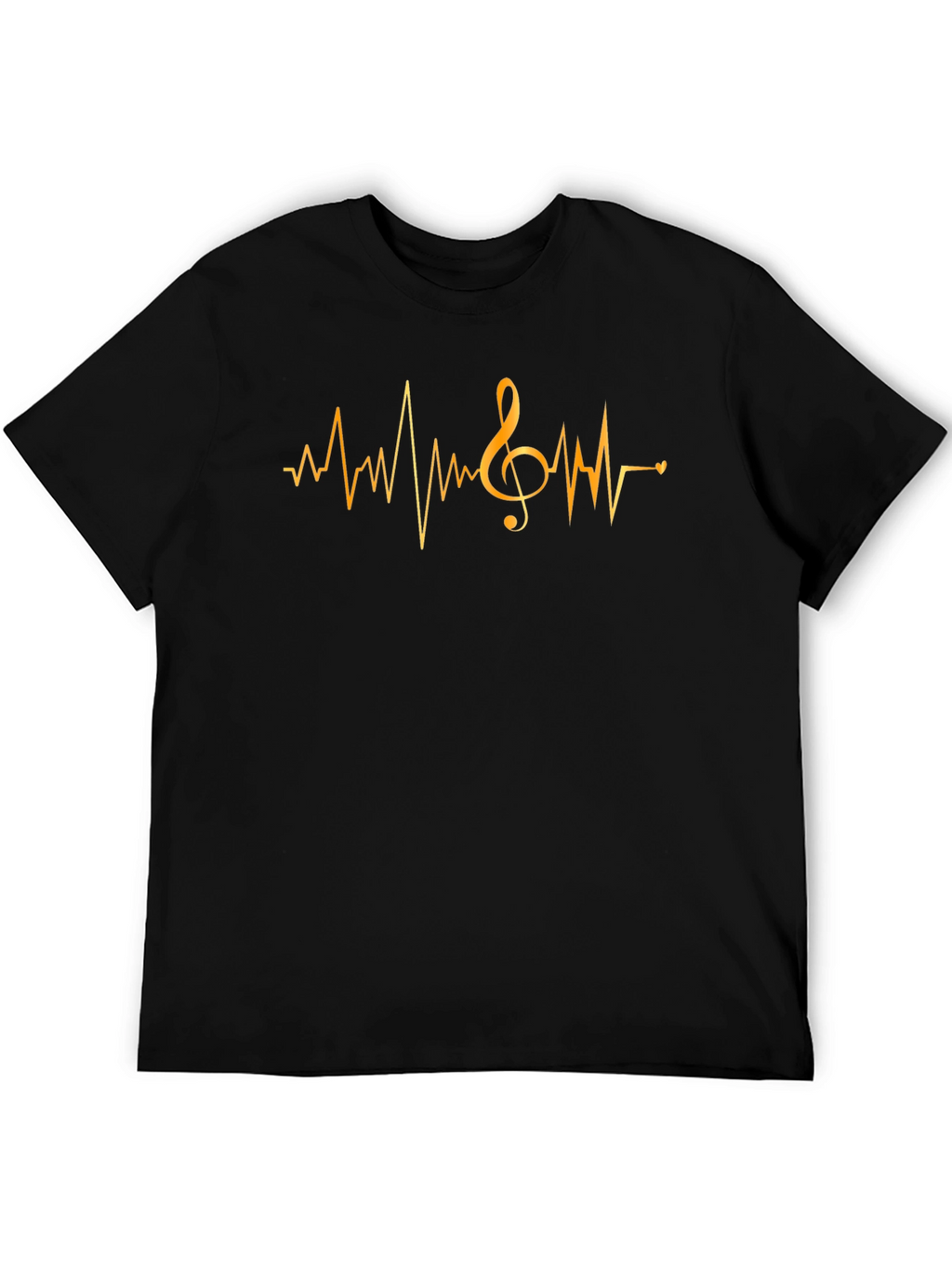 Music Heartbeat T-Shirt - Mens Graphic Tee