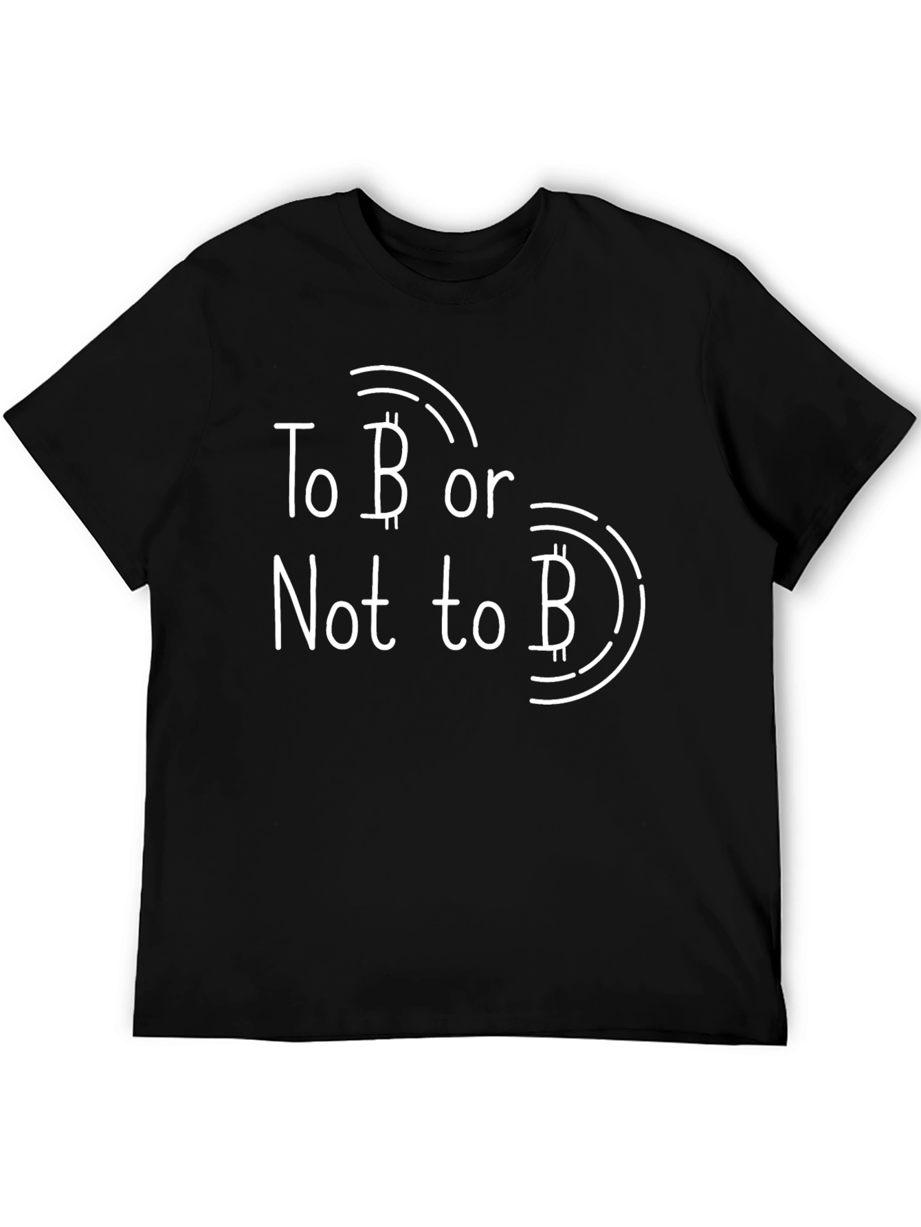 Bitcoin T-Shirt: To B or Not to B Crypto Tee