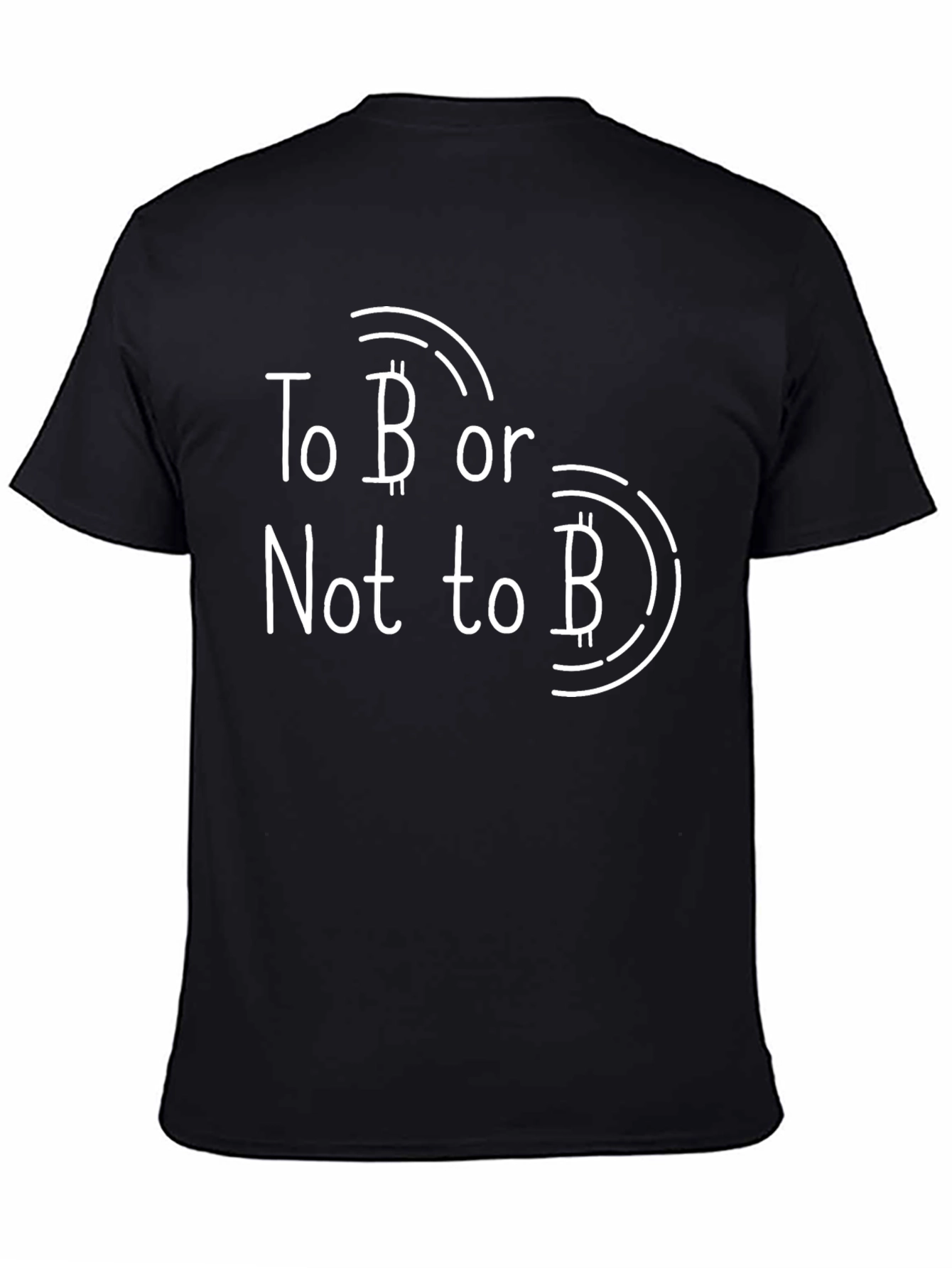 Bitcoin T-Shirt: To B or Not to B Crypto Tee