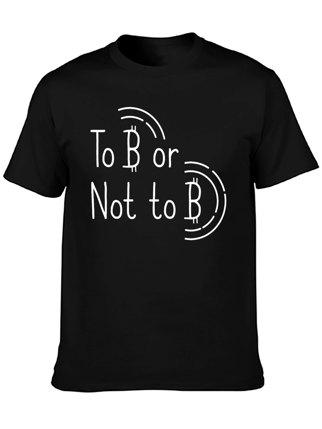 Bitcoin T-Shirt: To B or Not to B Crypto Tee