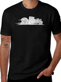 Cool Hot Rod Black T-Shirt