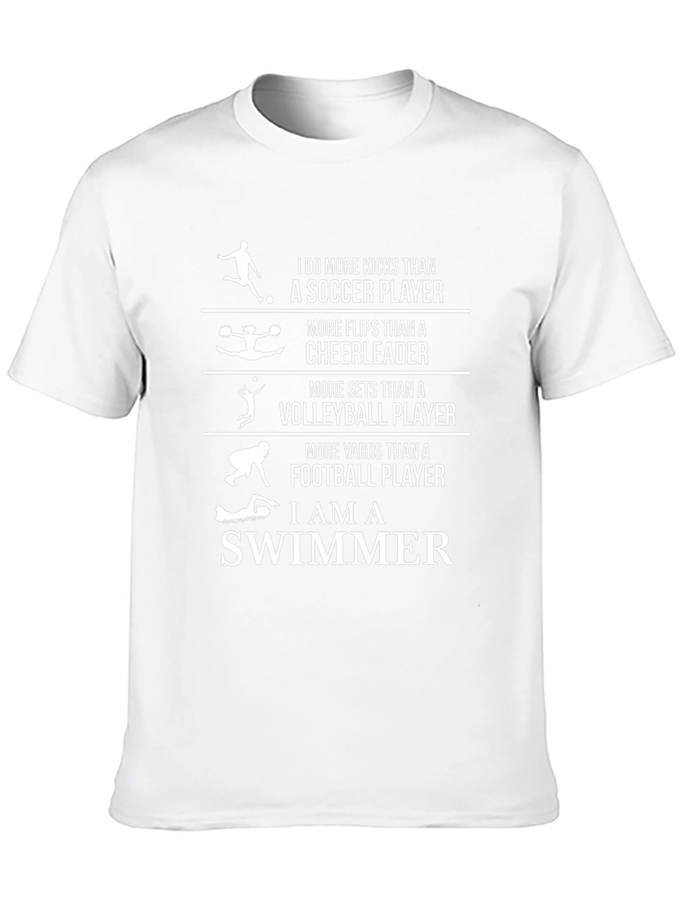 I Am A Swimmer T-Shirt - Athlete Pride