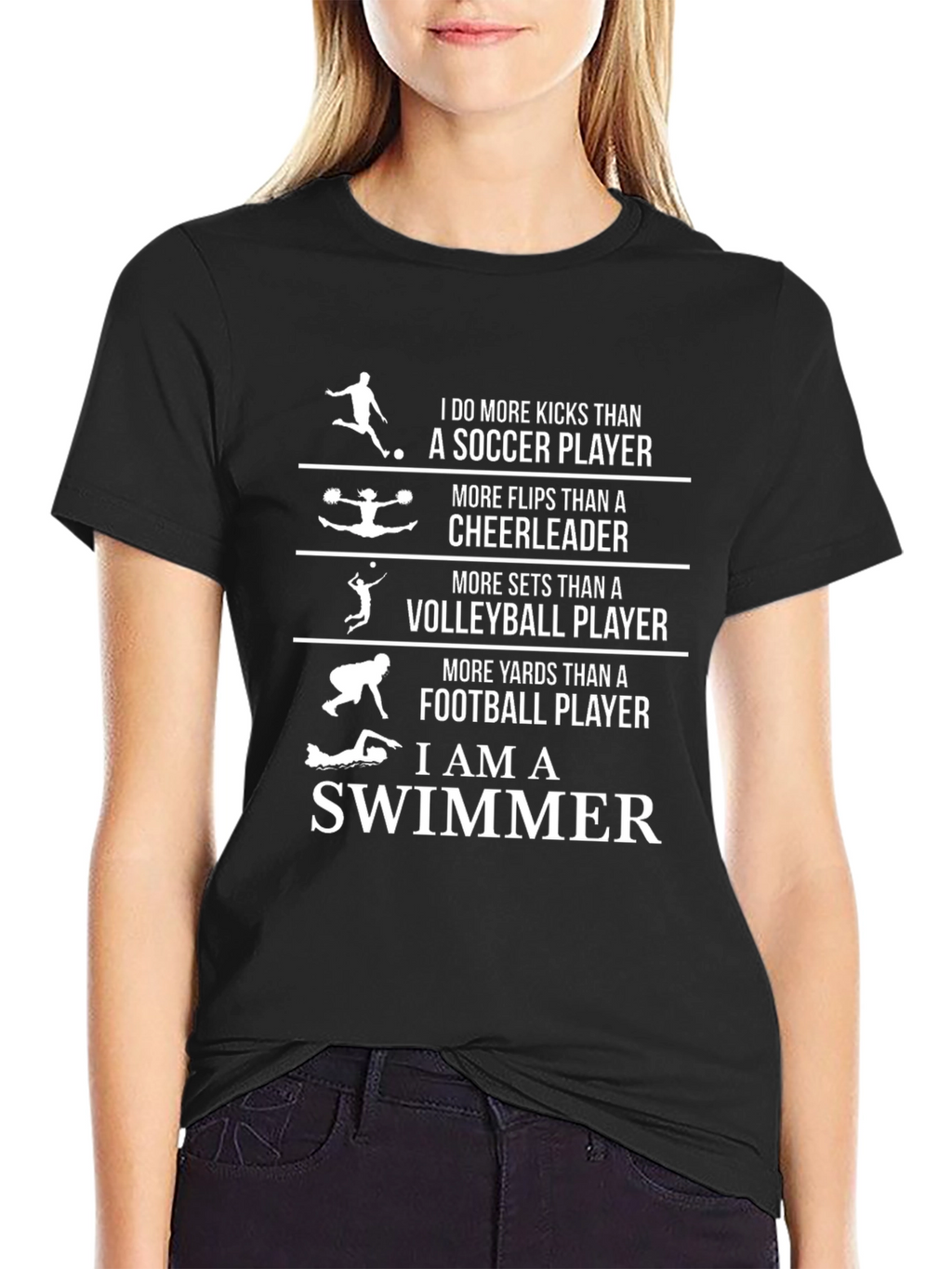 I Am A Swimmer T-Shirt - Athlete Pride