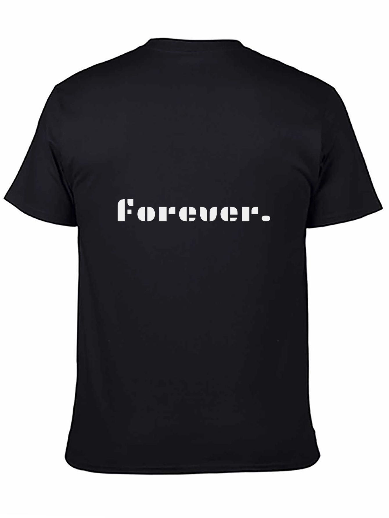Forever Graphic Black T-Shirt
