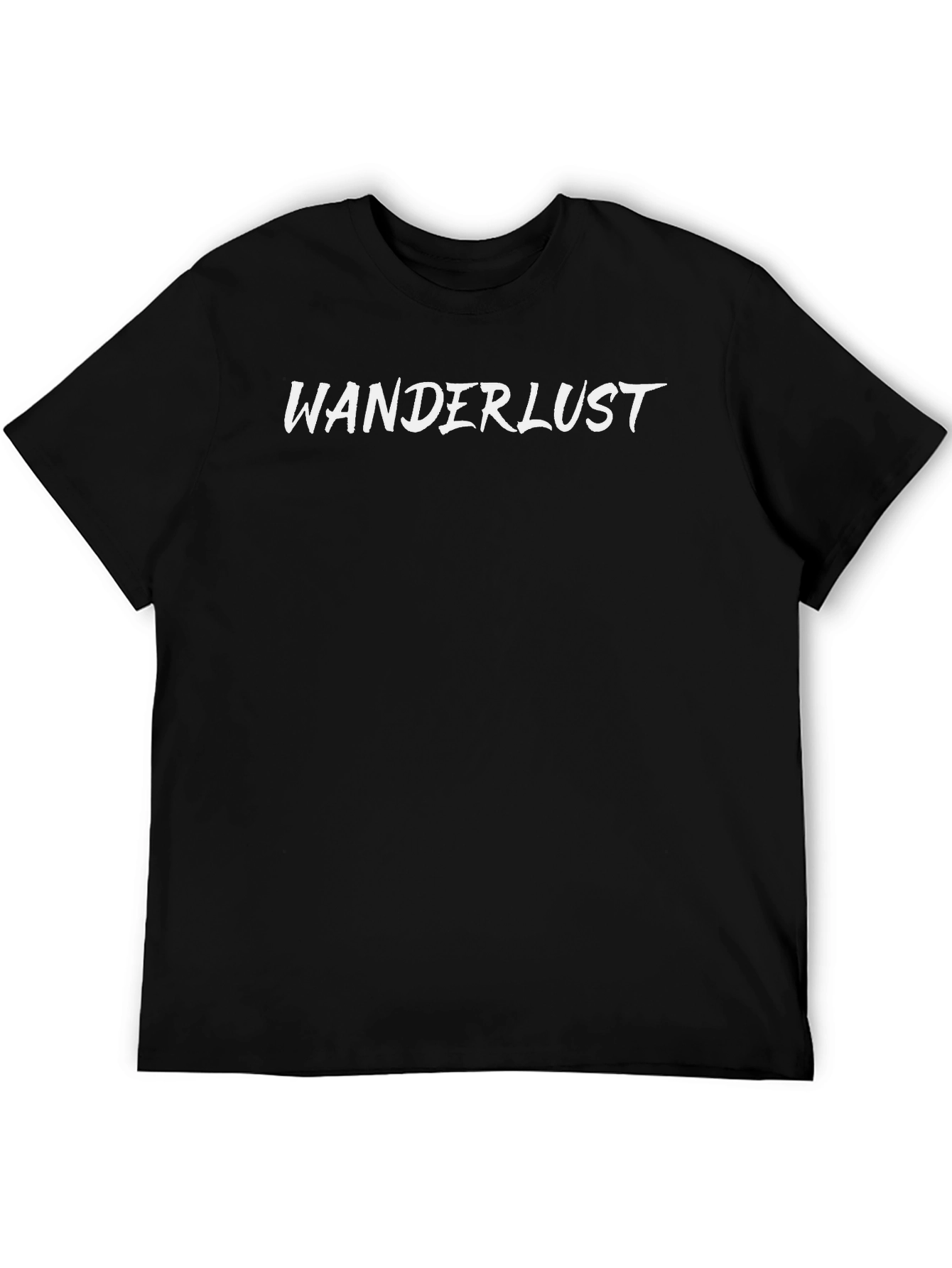 Wanderlust Graphic Tee - Black T-Shirt