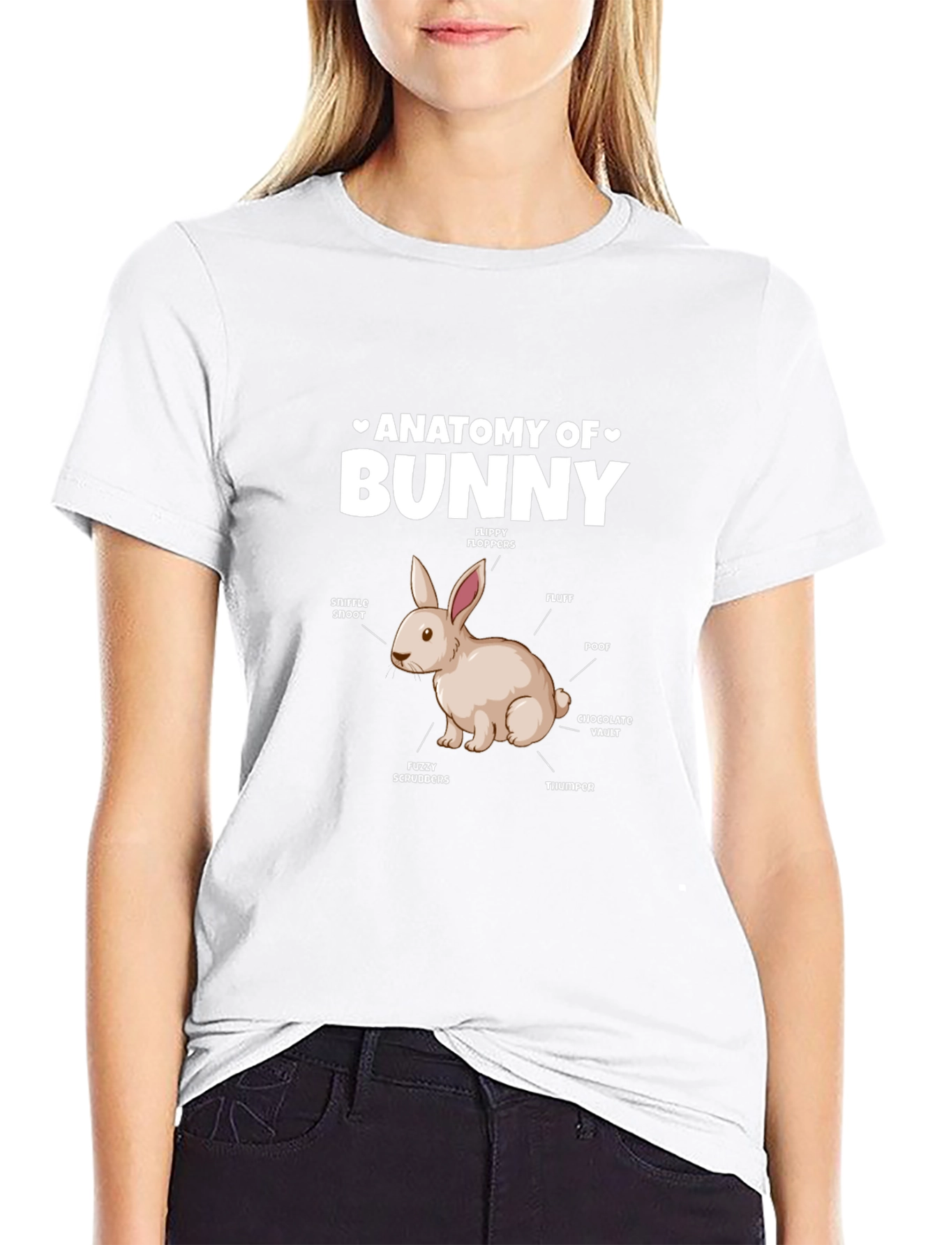 Anatomy of a Bunny T-Shirt