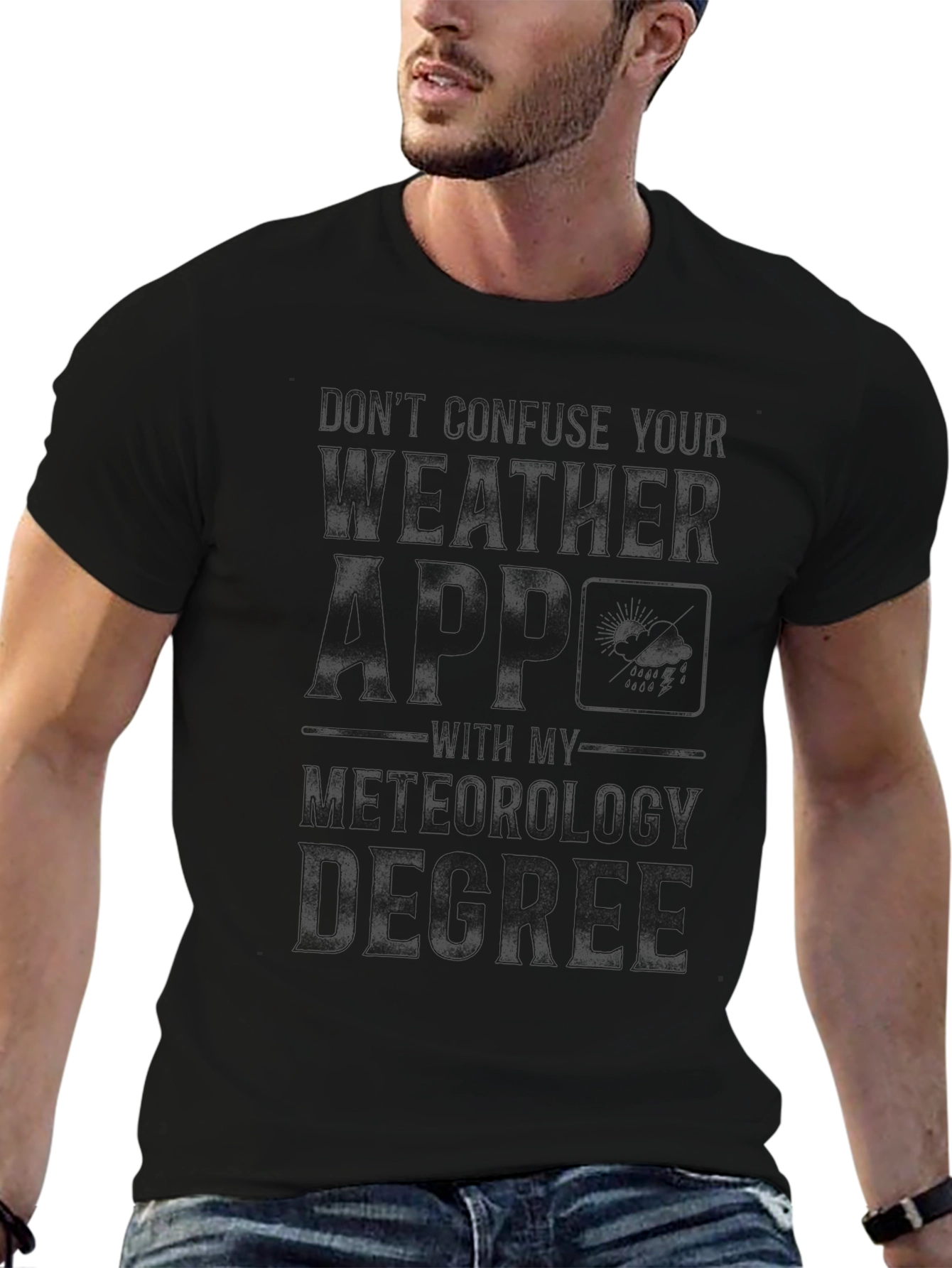 Meteorology Degree T-Shirt - Weather Apparel
