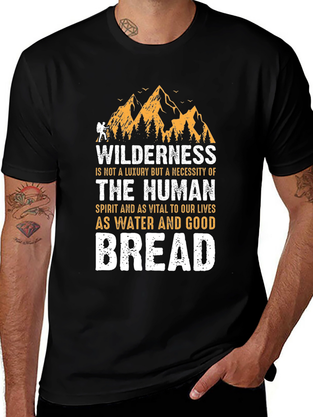 Wilderness Human Spirit Graphic Tee