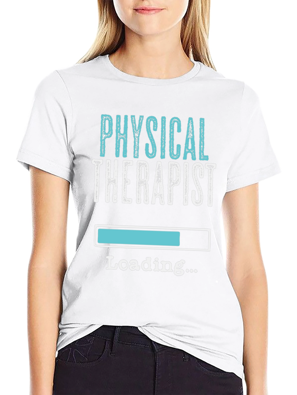 Physical Therapist Loading T-Shirt - Black