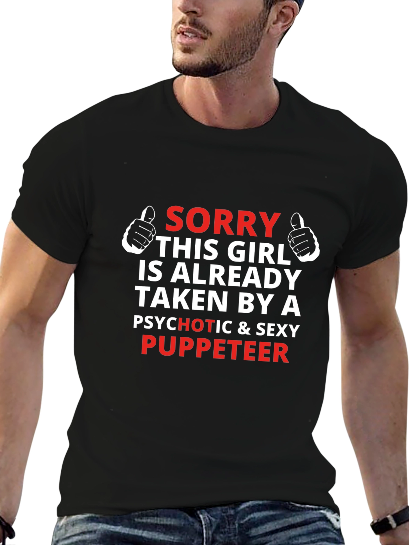 Taken by a Sexy Puppeteer Graphic T-Shirt