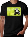 Panda Hug T-Shirt - Cute Animal Graphic Tee