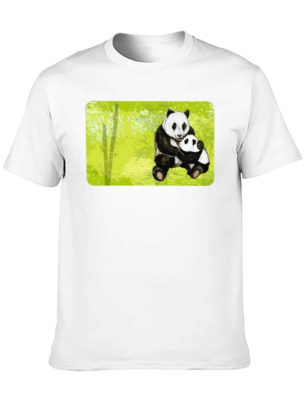 Panda Hug T-Shirt - Cute Animal Graphic Tee