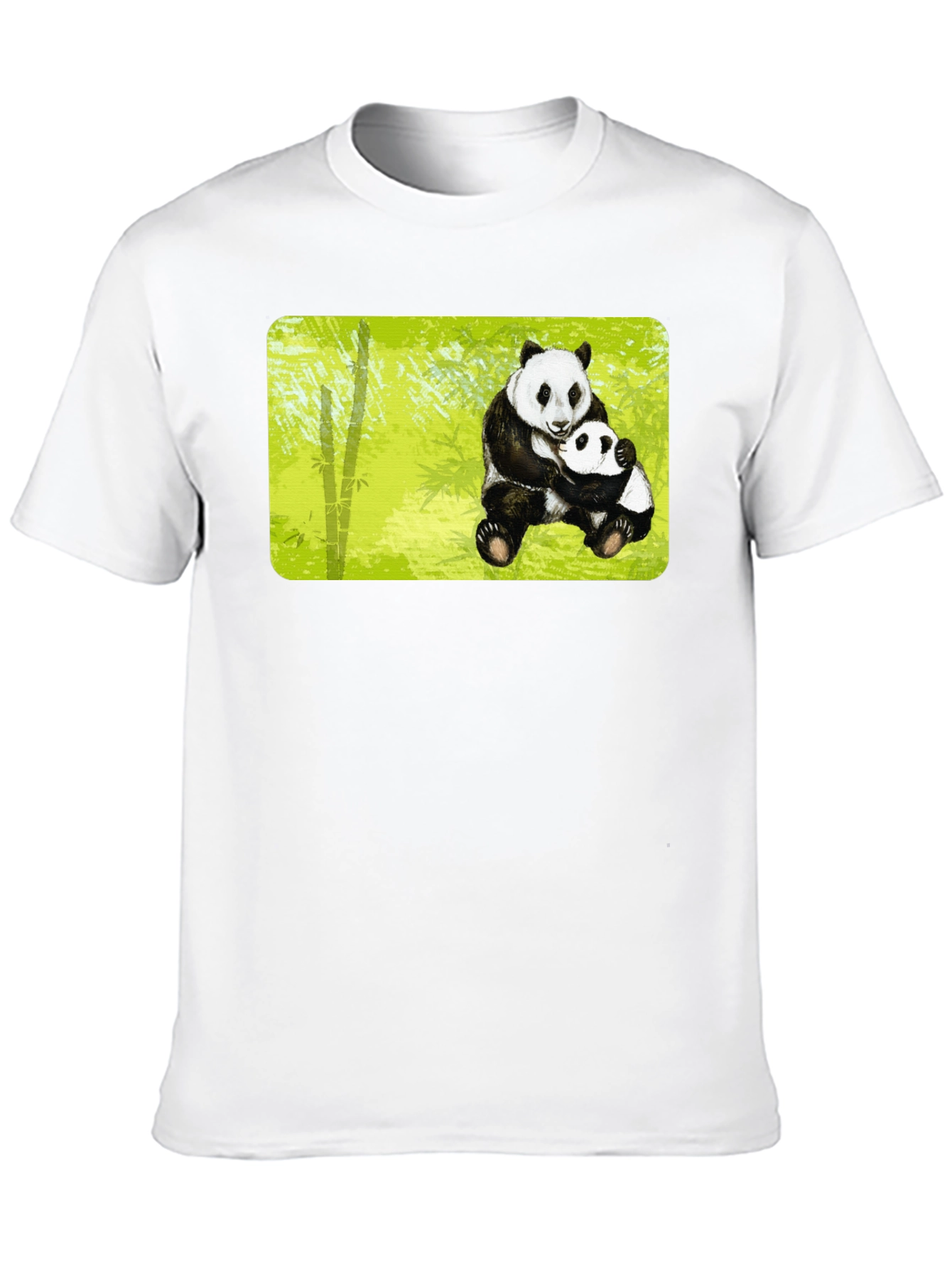 Panda Hug T-Shirt - Cute Animal Graphic Tee