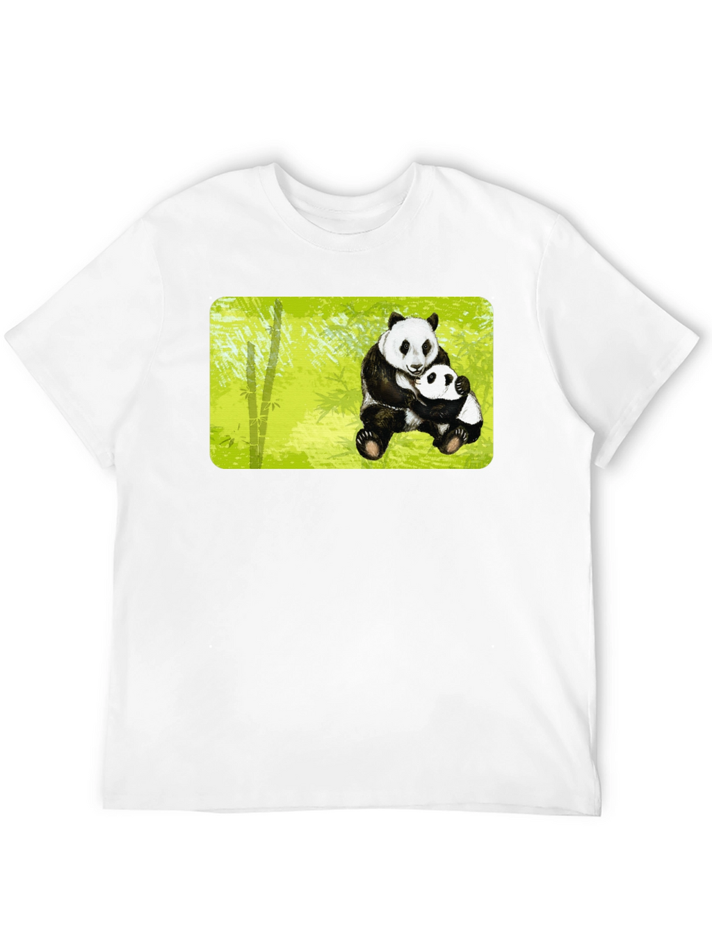 Panda Hug T-Shirt - Cute Animal Graphic Tee