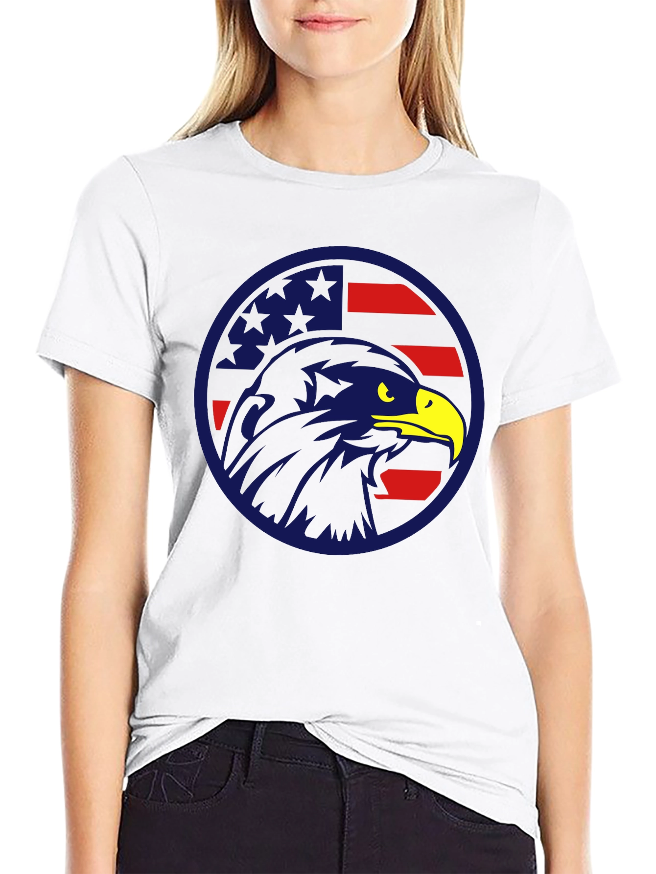 American Eagle T-Shirt - Patriotic Design