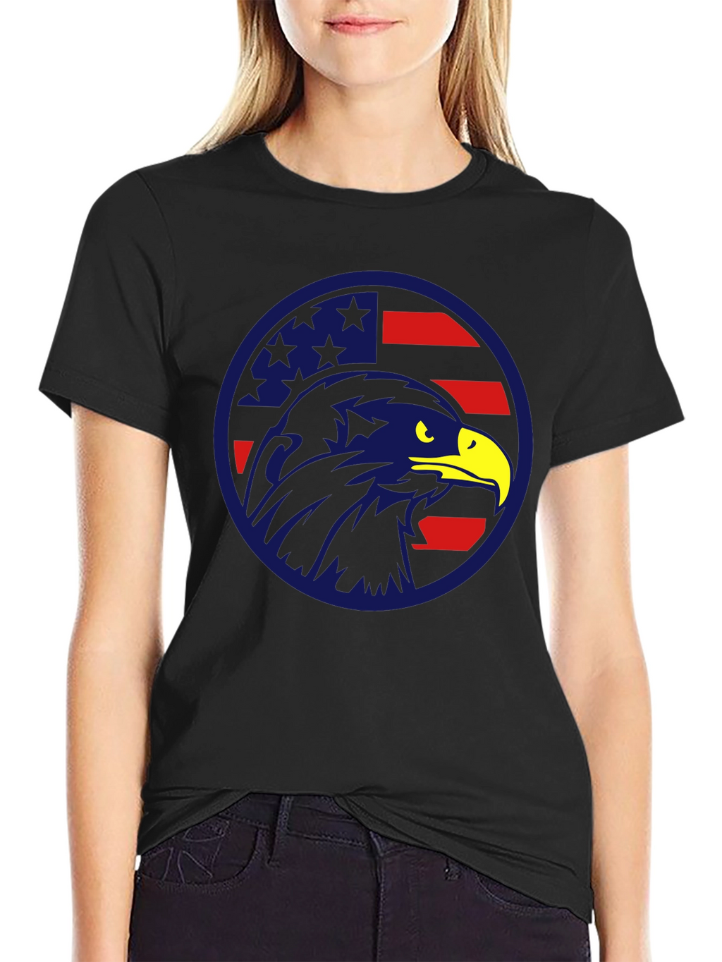 American Eagle T-Shirt - Patriotic Design