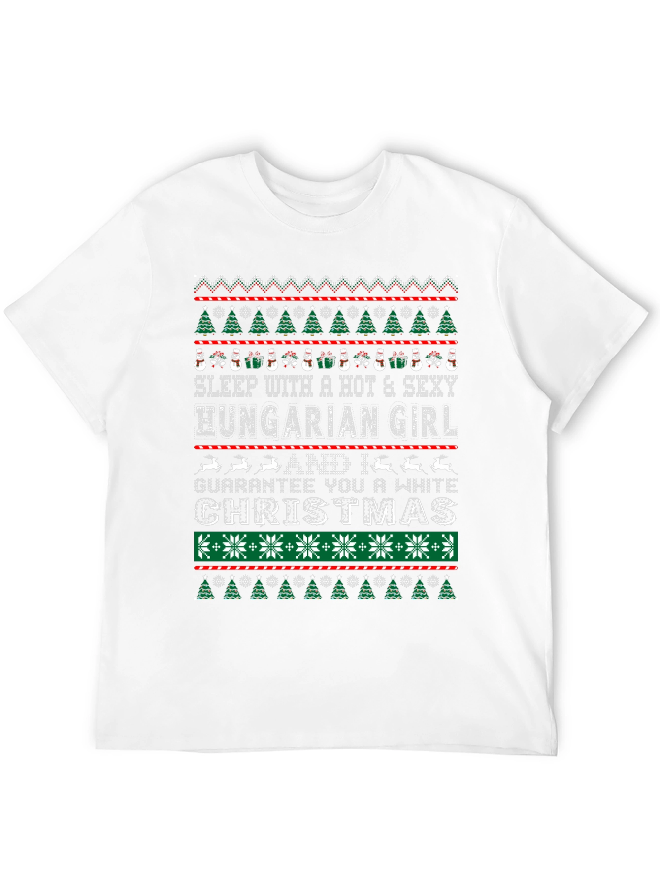 Funny Christmas Hungarian Girl T-Shirt