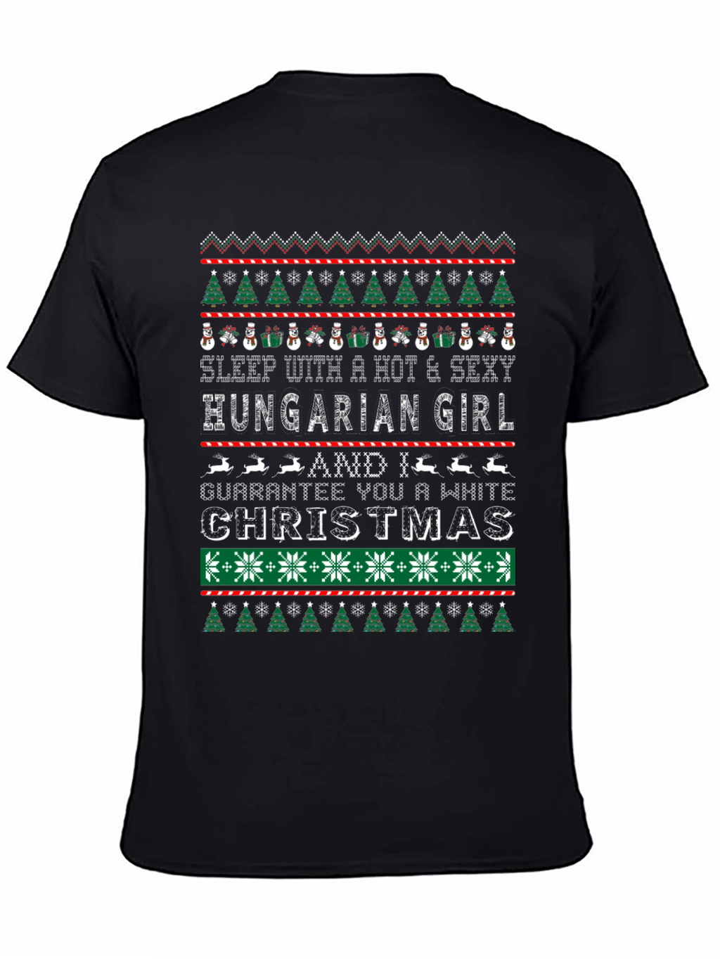 Funny Christmas Hungarian Girl T-Shirt