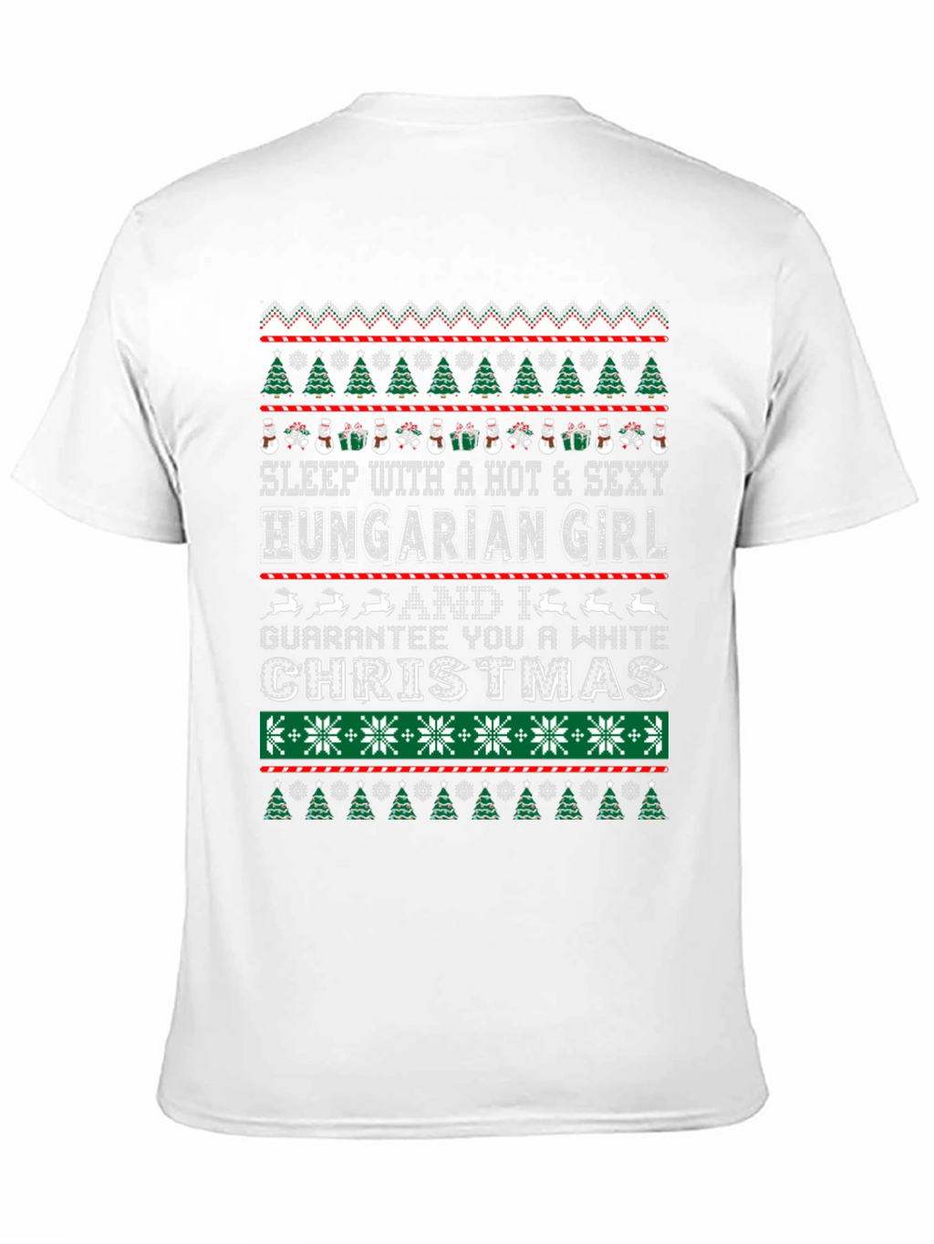 Funny Christmas Hungarian Girl T-Shirt
