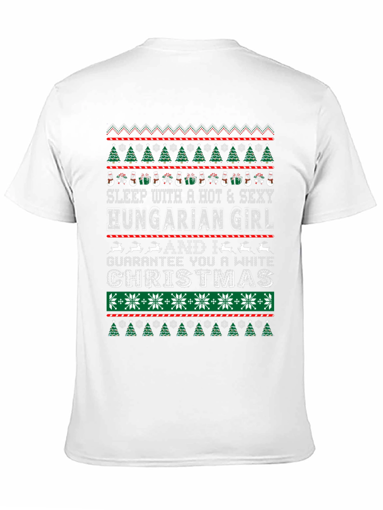 Funny Christmas Hungarian Girl T-Shirt