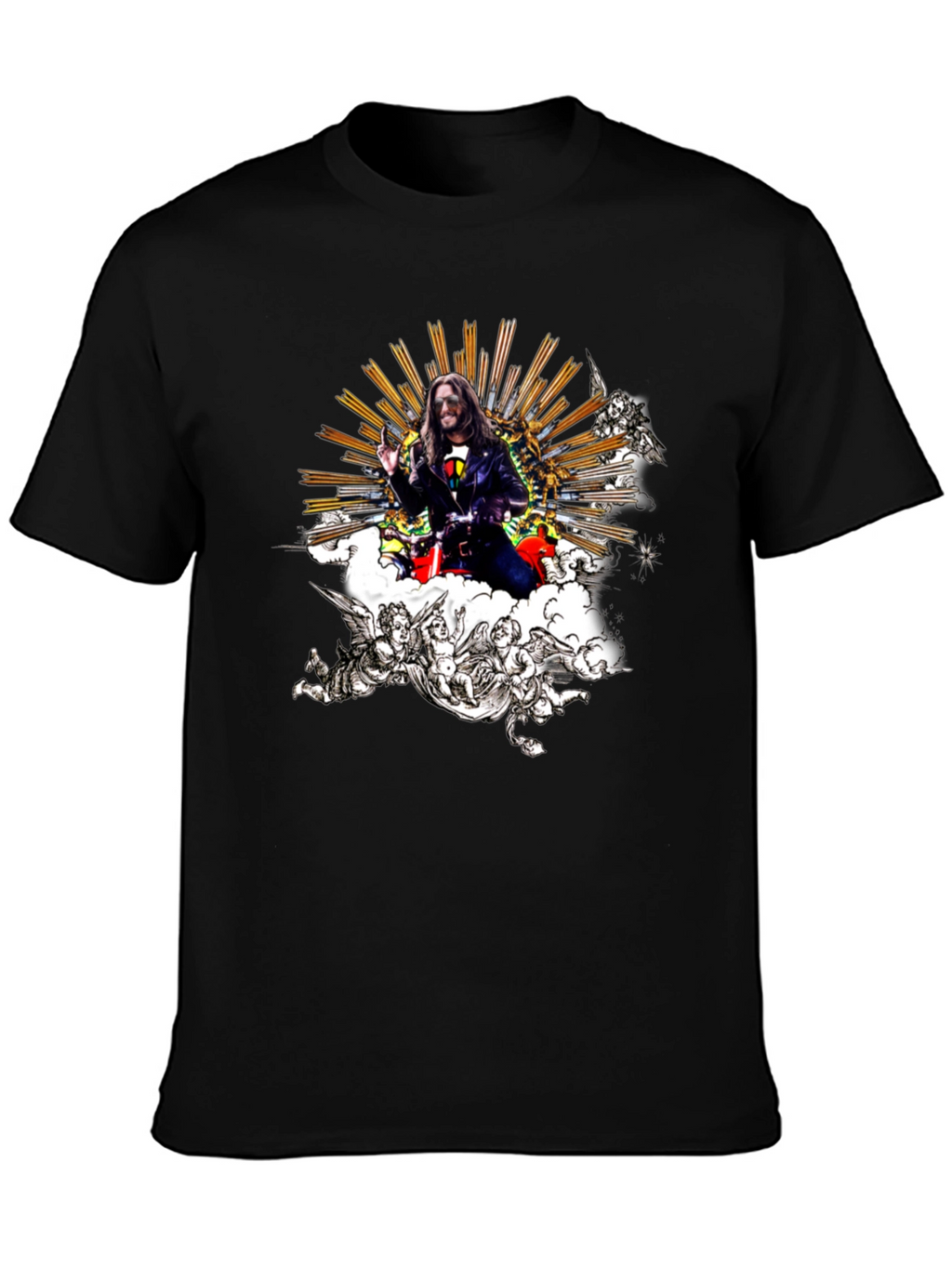 Ozzy Osbourne Graphic Tee - Black Cotton T-Shirt