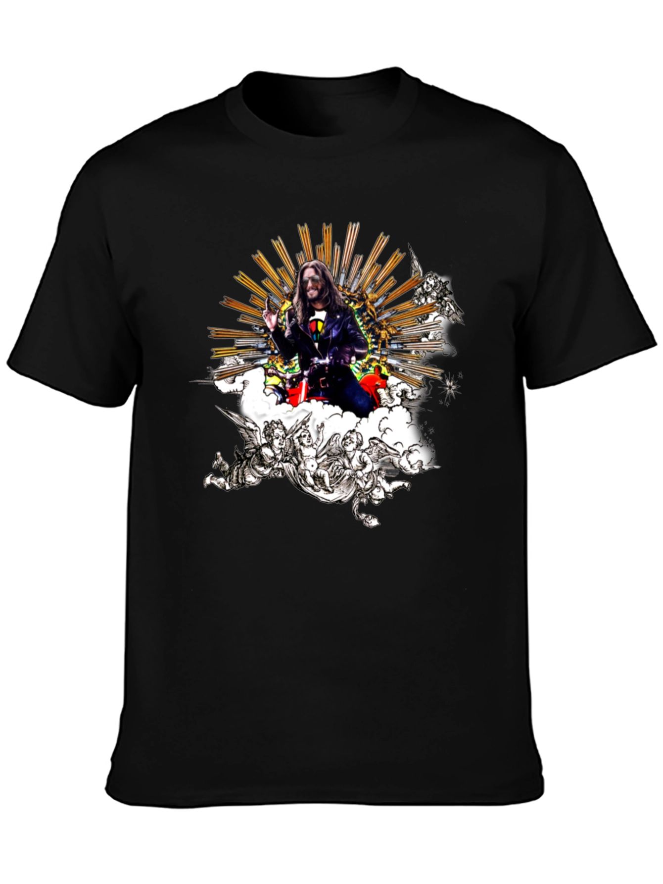 Ozzy Osbourne Graphic Tee - Black Cotton T-Shirt